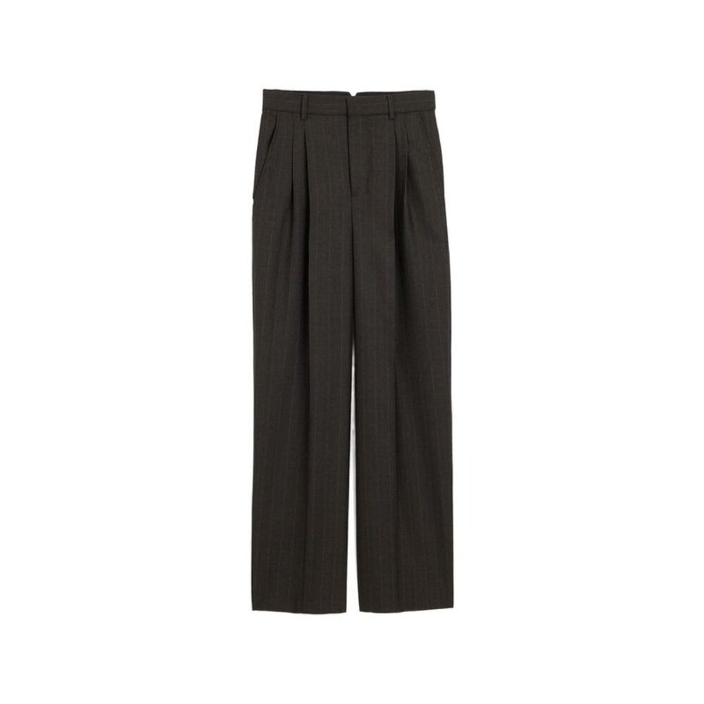 Ami Paris Grey Trousers - Tailored Trousers Women